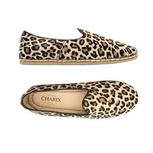 Charix Leopard Slip-On‎ Women's Shoe EU 36 US 6 NIB Cowhide Hair